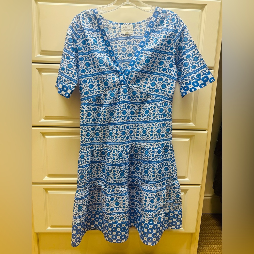Aspiga Santorini Mini Dress; Size XS - Picture 8 of 10
